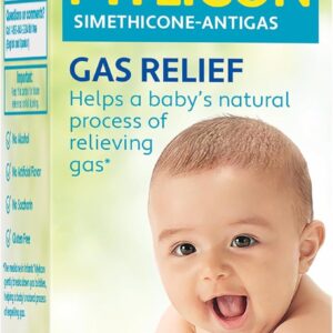 MYLICON Infants’ Gas Relief Drops – Dye-Free Formula – Simethicone 20mg/0.3mL – Safe, Gentle Relief for Babies & Infants – 1 fl. oz.