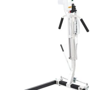 Joerns Hoyer HPL402 Classic Deluxe Electric Power Patient Lift – 400 lbs Safe Working Load – Ergonomic Handle Grips – Adjustable U-Base