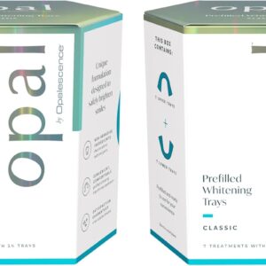 Opalescence Opal Go Prefilled Teeth Whitening Trays – 14 Treatments, Hydrogen Peroxide Formula, Cool Mint Flavor – Professional Whitening by Ultradent
